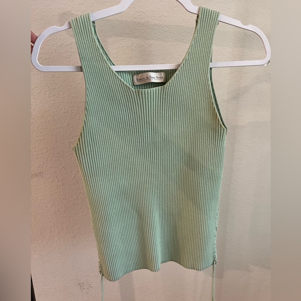 Ludovic de Saint Sernin lace up tank